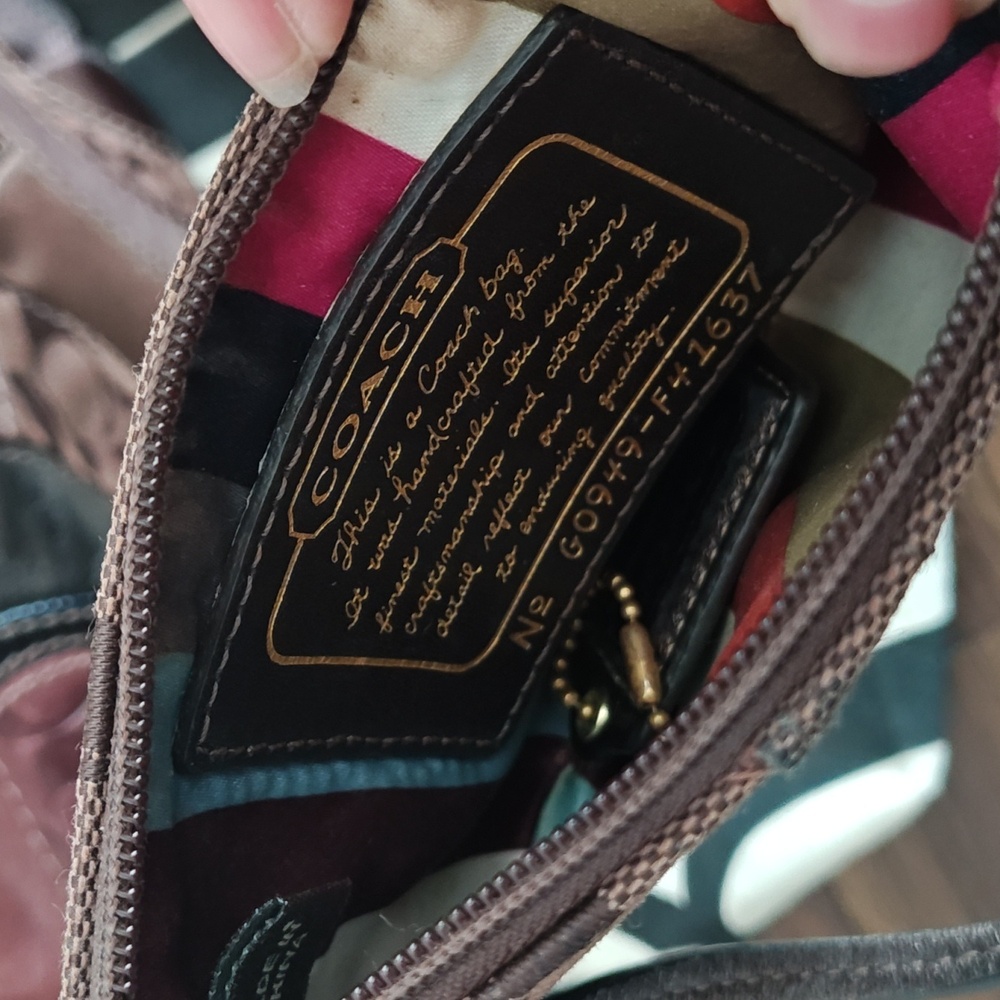 Coach Zoe Patchwork Shoulder Bag - image 16